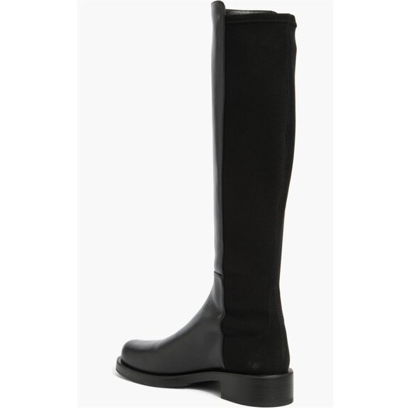Stuart Weitzman Leather 50-50 Black Nappa Leather Boot – BRAND NEW! - Picture 3 of 10